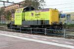 RailFeeder RRF 106 -a former NMBS Class 73- waits at Rotterdam Centraal on 16 October 2013.
