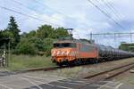 ON 16 June 2024 RFO 1830 hauls a tank train through Wijchen.