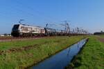 RFO 2019 302 hauls a tank train through Angeren. Sadly, this photo spot will be completely destroyed with the extension of the A15 motorway from Valburg toward the German border.