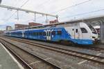 Keolis/Syntus 7405 stands at Zwolle on 28 February 2025.