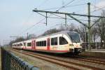 Veolia 206 stands at Zevenaar on 28 March 2013.