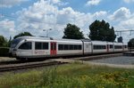 Veolia 359 leaves Blerick on 18 July 2016.