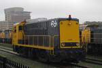 Ex-NS 2205 takes part in a loco parade at Amersfoort on 10 October 2014 as part of the 175th anniversary of railways in the Netherlands.