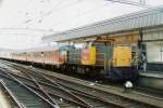 On 26 July 2006 NS 6456 shunts DB Regio stock at Venlo.