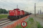 DBSRN 6506 heads a freight train through Antwerpen-Luchtbal on 21 May 2014.