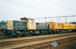 On 19 July 1999 NS 6478 hauls a refuse train out of Sittard.