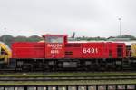 RaiLioN/NS 6491 is sidelined in Amersfoort on a grey 17 October 2014. 