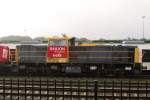 Graffitied 6488 is sidelined at Amersfoort on 17 October 2014.