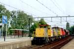 On 11 August 2006 NS 6445 hauls an ore train through Blerick.