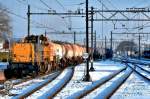 On 2 January 2010 snow and 6423 were in Dordrecht Centraal.