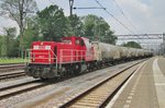 Cereals train with 6517 passes through Dordrecht Centraal on 16 May 2016.