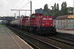 Tank train with 6516 passes Antwerpen-Noorderdokken on 21 September 2016.