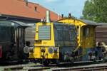 VSM, ex-NS 321 stands at the shed in Beekbergen on 4 September 2025 during the Terug naar Toen steam train festival.