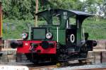 Museum shunter 116 stands at the headquarters of the VSM in Beekbergen on 6 September 2015.