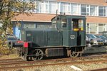 Koninklijke Stoomweverij Nijverdal KSN-10 runs round Haaksbergen (on the Museum Buurt Spoorweg Haaksbergen-Boekelo line) on 23 October 2016.