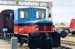 De Rijke 0001 stands at a raiwlay exhibition in Roosendaal-Goederen on 12 July 2004.