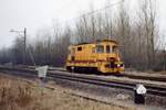 Hoogovens 824 runs round near Beverwijk on 12 Novewmber 1991.