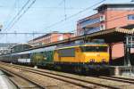 NS 1828 with pilgrims train to Lourdes waits for departue at 's Hertogenbosch, 21 July 2007.