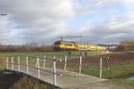 NS 1703 with commuter train near Ravenstein on 30 December 2012.