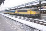 NS 1756 with a Zwolle bound IC at Nijmegen Centraal on 18 January 2013.