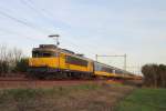 NS 1739 pushes an IC bound for Zwolle through Wijchen on 16 December 2013.