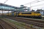 NS 1737 stands at Boxtel on 24 October 2015 with a regional train to Deurne.