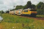 On 19 August 2012 NS 1710 hauls a regional train near Nijmegen-Dukenburg.