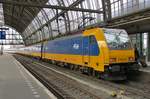 NS newby 186 040 stands in Amsterdam Centraal on 25 February 2017.