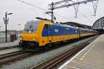 NS 186 005 waits for departure with the IC-Direct to Rotterdam and Breda at Amsterdam Centraal, 25 February 2017.