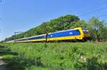 NS 186 045 hauls an IC-service past Tilburg Oude Warande on 26 May 2017.