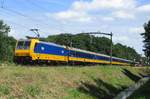 NS 186 114 passes Tilburg Oude Warande on 10 June 2017.