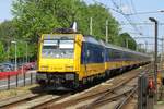 IC service with 186 045 passes Tilburg-Universiteit on 10 June 2017.