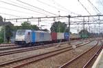 LTE 186 300 thunders through Dordrecht on 19 July 2018.