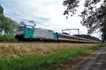 IC-Direct with 186 214 passes Tilburg Oude Warande on 26 July 2018.