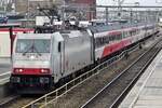 Ex-FYRA 186 236 is about to quit Breda with an IC-Direct on 14 February 2014.