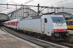 On 30 March 2013 CNL with 186 238 leaves Amsterdam for the lap to FRankfurt-am-Main, where this loco will be swapped.