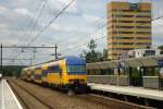 NS 7548 (modified former 7848) leaves Nijmegen Dukenburg on 26 June 2013.