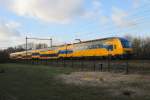 NS 7544 approaches Wijchen on a sunny 10 January 2014.

