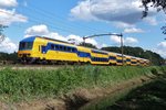 DDZ 7628 passes through Tilburg-Warande on 14 July 2016.