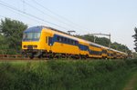 NS 7645 passes Tilburg-Warande on 26 August 2016.