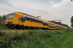 NS 7617 passes Tilburg Warande on 22 September 2016.