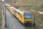 On 24 November 2016 NS 7632 passes the Kolpingbuurt in Nijmegen.