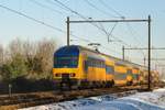 NS 7631 speeds through Wijchen on 19 January 2017.