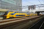 NS 8653 stands at Leiden on 18 March 2018.