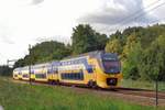 NS 9514 advertises the viewer to read books at Dordrecht Zuid on 24 August 2018.