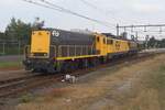 Ex-NS, now NSM 2215 hauls two electrics at Blerick on 10 June 2018.