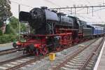 VSM 23 076 banks the steam special from Hilversum back to Baarn and Amersfoort on 8 June 2024.