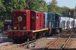 VSM's  2459 hauls a sister loco (2412 in blue) at Loenen on 7 September 2024 during the train festival Terug naar Toen. Since the VSM will celebrate her 50th anniversary in 2025 the TnT of that year might be very promising...