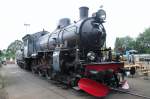 Ex-SJ Class B 1220 stands at Simpelveld in the ZLSM-Biergarten on 12 July 2014.