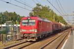 On 19 July 2018 DBC 193 305 thunders through Tilburg-Universiteit. 